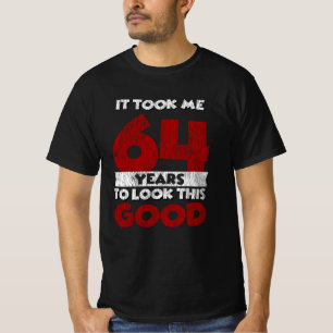 Vintage 64 Years Old Funny 64th Birthday Gift T-Shirt