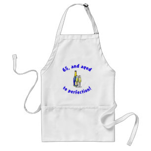 Vintage 65th Birthday Gag Gifts Standard Apron