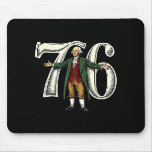 Vintage 6-7 7-6 George Washington 67 Six Seven Ame Mouse Mat