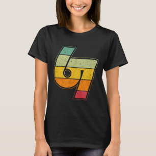Vintage 6 7 Meme Six Seven Namaste Funny Halloween T-Shirt