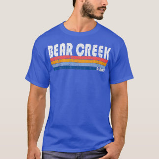 Vintage 70s 80s Style Bear Creek, AK Premium 1989  T-Shirt