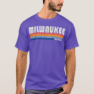 Vintage 70S 80S Style Milwaukee Wi family T-Shirt