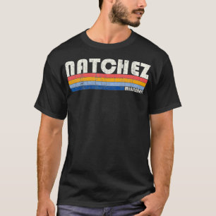 Vintage 70s 80s Style Natchez MS T-Shirt