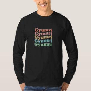 Vintage 70's Armenia Hippie City - Retro Gyumri T-Shirt