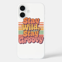 Vintage 70s Hippie Stay Wild Stay Groovy