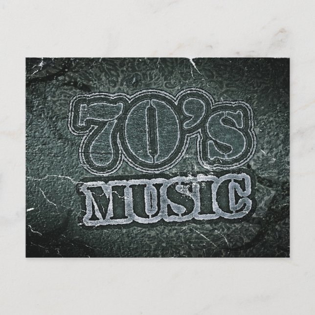 Vintage 70's Music - Postcards (Front)