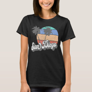 Vintage 70's San Diego California Beach Surfing Re T-Shirt