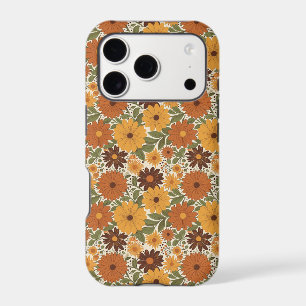vintage 70s styled floral/flower