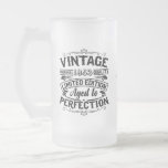 Vintage 70th Birthday Gift For Men of Women Retro Frosted Glass Beer Mug<br><div class="desc">If you're looking for the perfect gift for your husband or boyfriend's 70th birthday, then you need to check out our personalised vintage 1953 mug! This mug is perfect for men or women and features a retro frosted design. Not only is it a unique and special gift, but it also...</div>