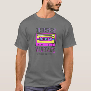 Vintage 70Th Birthday Tee Retro 1952 Edition Casse