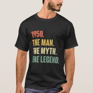 Vintage 71St 1950 Birthday - Gift For 71 Year Old T-Shirt