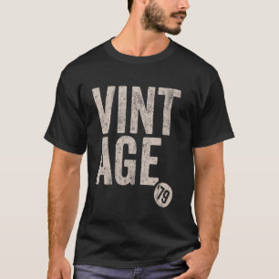Vintage '79 born 1979 cool retro birthday legend 7 T-Shirt