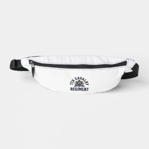 Vintage 7th Cavalry Regiment Chest Print Design_1 Bum Bags