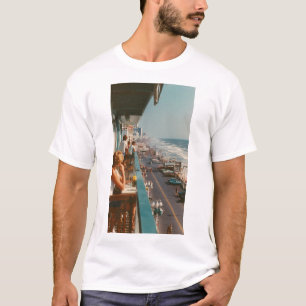 Vintage 80s Beach Boardwalk Graphic Tee - Retro Co