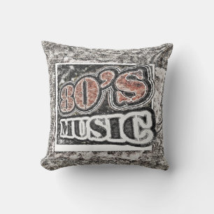 Vintage 80's Music - Pillow