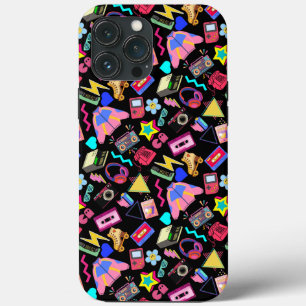 Vintage 80's Pattern 01.w iPhone 13 Pro Max Case