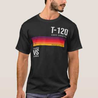 Vintage 80s video cassette tape VHS T-Shirt
