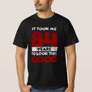 Vintage 84 Years Old Funny 84th Birthday Gift T-Shirt