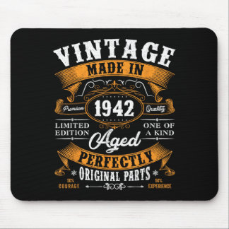 Vintage 85th Birthday Gifts Men Women Funny 1942 Mouse Mat
