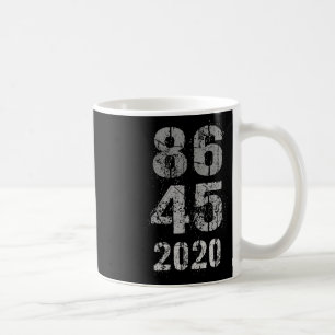 Vintage 8645 I Voted Trump Out 86 45 Secret Code Coffee Mug
