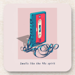 Vintage ’90s Cassette Tape Coaster