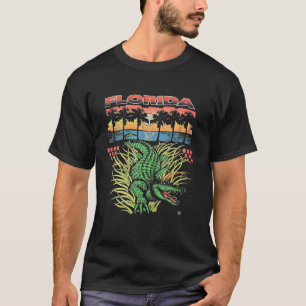 Vintage 90'S Florida Alligator T Everglades Swamp T-Shirt