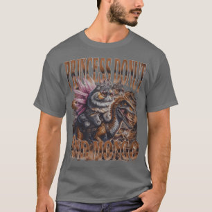 Vintage 90s Princess Donut and Mongo retro T-Shirt