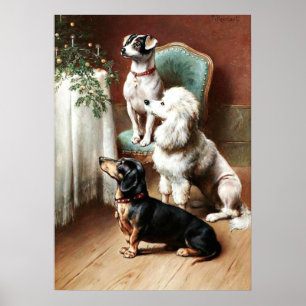 Vintage -  A Christmas Treat Poster