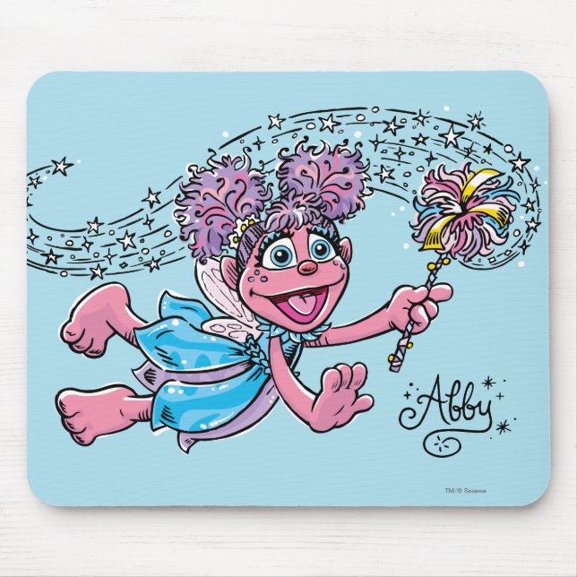 Vintage Abby Mouse Mat (Front)