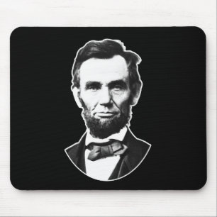 Vintage Abe Lincoln Mouse Mat
