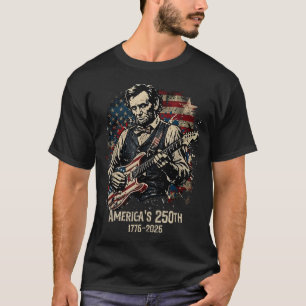 Vintage Abraham Lincoln Abe Lincoln Playing T-Shirt