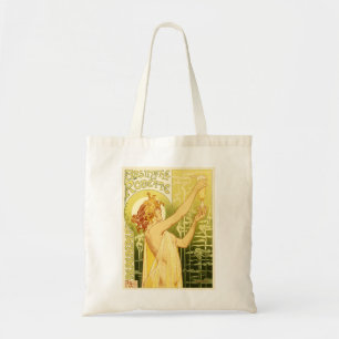 Vintage Absinthe Poster Art Tote Bag