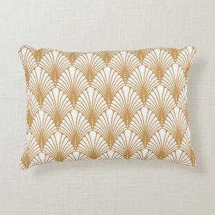 vintage abstract arabesque seamless pattern. Geome Decorative Cushion
