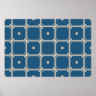 Vintage abstract background. Decorative wallpaper Poster