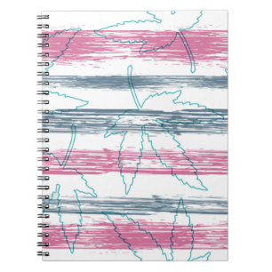 Vintage abstract background in the vintage nature notebook