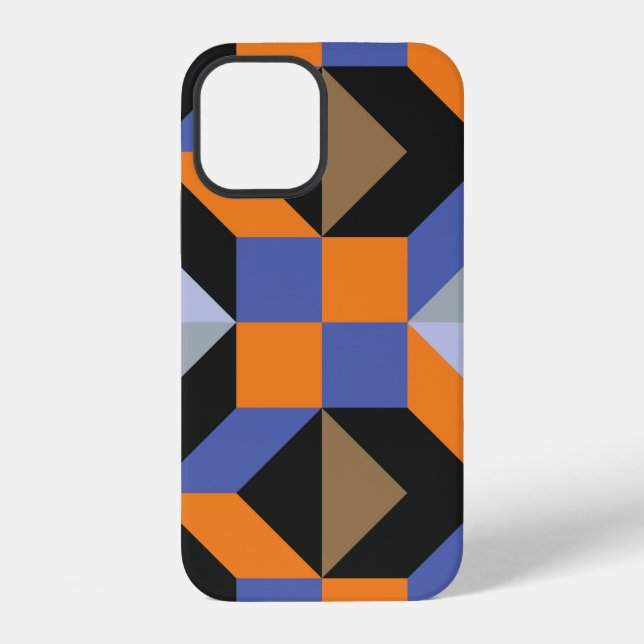 Vintage abstract background iPhone case (Back)