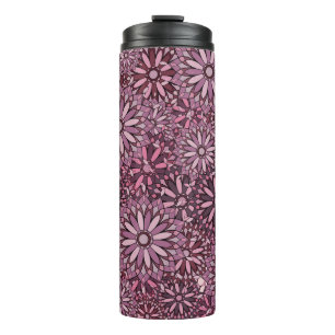 Vintage abstract background. Mandala style. seamle Thermal Tumbler