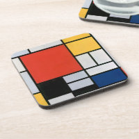 Vintage Abstract Composition by Piet Mondrian