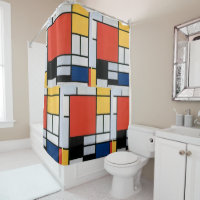 Vintage Abstract Composition by Piet Mondrian