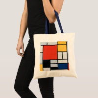 Vintage Abstract Composition by Piet Mondrian