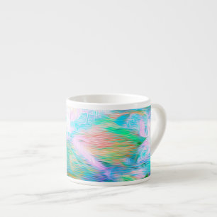 Vintage Abstract Dream – Romantic Fantasy Nature Espresso Cup
