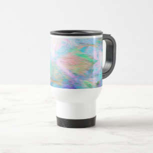 Vintage Abstract Dream – Romantic Fantasy Nature Travel Mug
