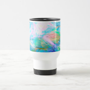 Vintage Abstract Dream – Romantic Fantasy Nature Travel Mug