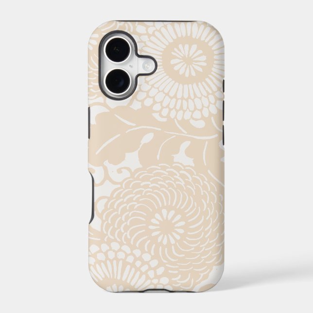 Vintage Abstract Floral Pattern iPhone 5 covers (Back)