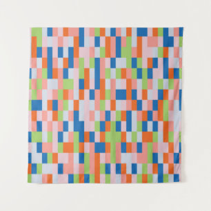 vintage Abstract geometric background, rectangle, Tapestry