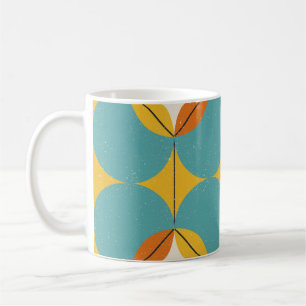 Vintage Abstract, Geometric Scandinavian Pattern. Coffee Mug