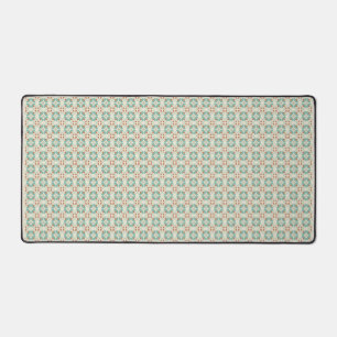 Vintage Abstract Minimalist Tile Desk Mat