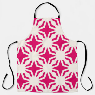 Vintage abstract ornamental geometric seamless pat apron
