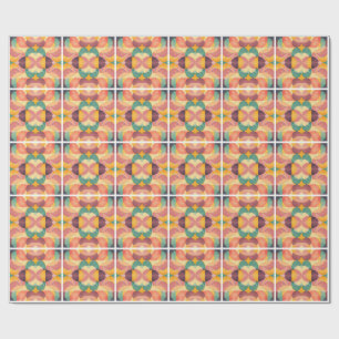 Vintage Abstract Pattern Wrapping Paper