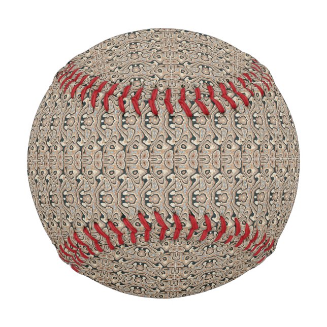 Vintage Abstract Quartz Stone Natural Baseball (Front)